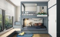 Thiết kế nội thất phòng ngủ cho con